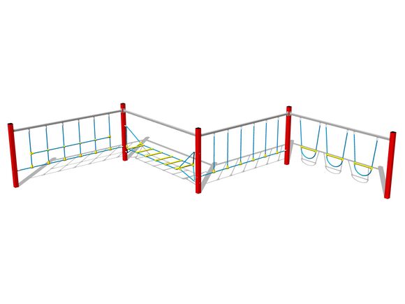 Opičia dráha - červená (v.p. 1 m)