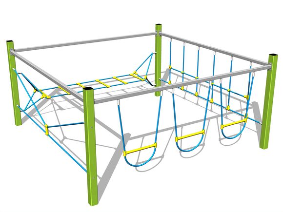 Opičia dráha - limetková (v.p. 1 m)