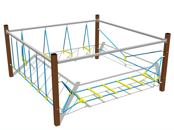 Opičia dráha - hnedá (v.p. 1 m)