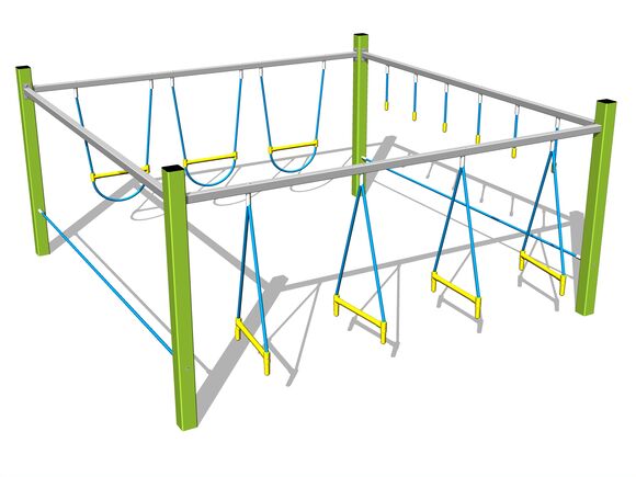 Opičia dráha - limetková (v.p. 1 m)
