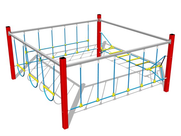Opičia dráha - červená (v.p. 1 m)