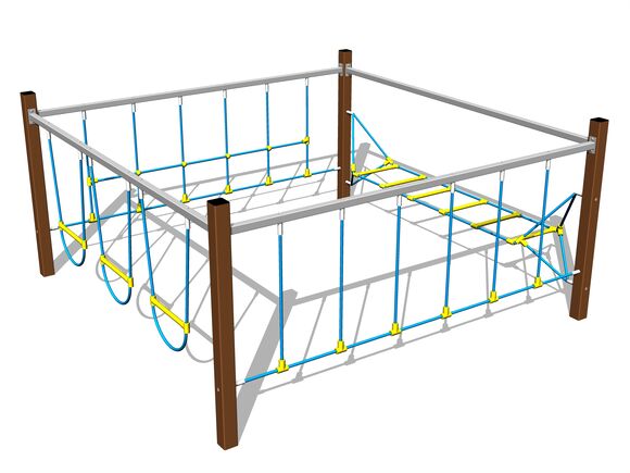 Opičia dráha - hnedá (v.p. 1 m)