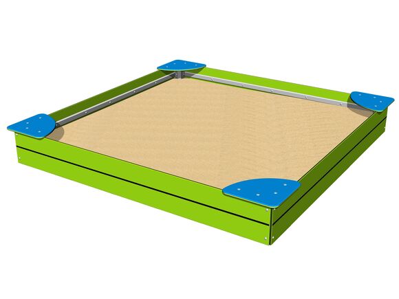 Pieskovisko so sedákmi 2x2 m PIP2020LB