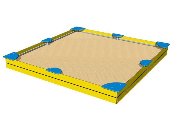 Pieskovisko so sedákmi 3x3 m PIP3030YB