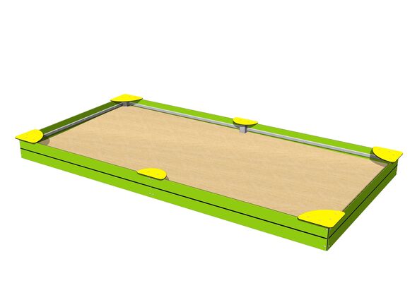 Pieskovisko so sedákmi 4x2 m PIP4020LY