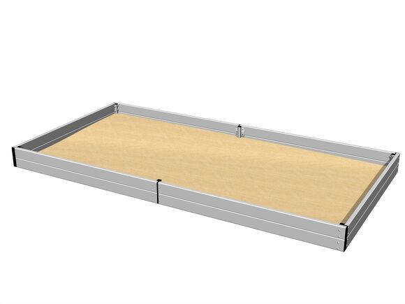 Pieskovisko 4x2 m - strieborná
