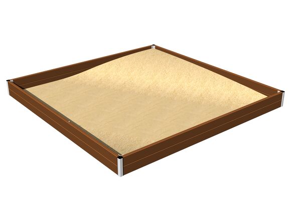 Pieskovisko 3x3 m PI330KW - hnedá