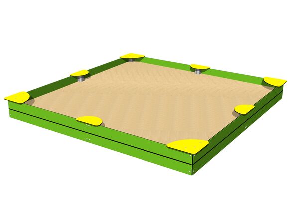 Pieskovisko so sedákmi 3x3 m PIP3030LY