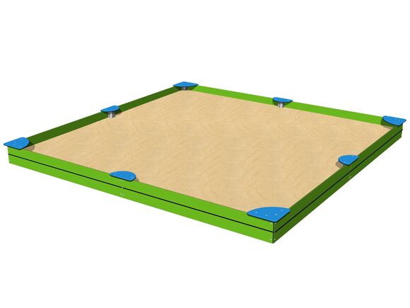 Pieskovisko so sedákmi 4x4 m PIP4040LB