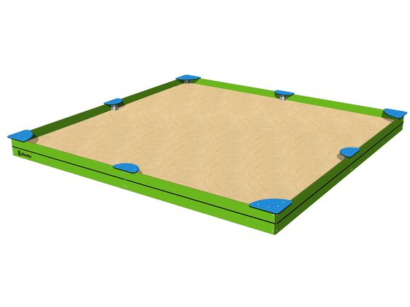 Pieskovisko so sedákmi 4x4 m PIP4040GB