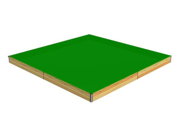 Plachta na zakrytie pieskoviska 4x4 m PZ440D