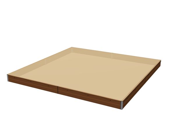 Plachta na zakrytie pieskoviska 4x4 m PZ442K