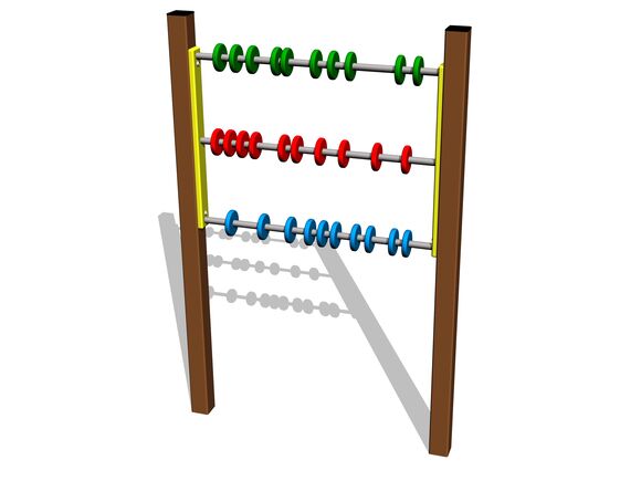 Počítadlo KTP6101KW - hnedá
