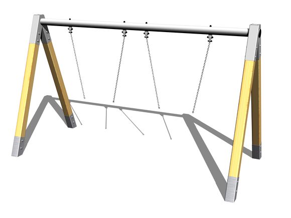 Reťazová dvojhojdačka RH210D (v.p. 1 m)