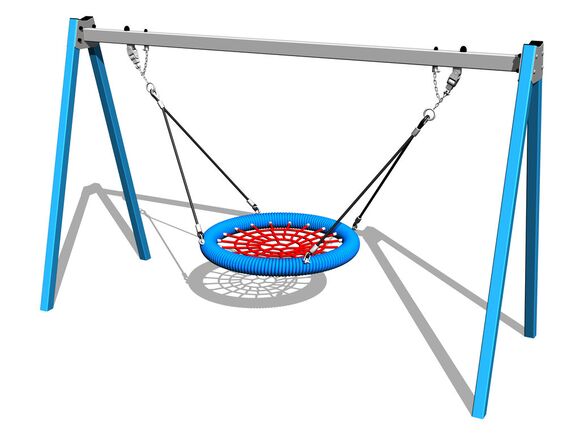 Reťazová hojdačka Hniezdo RH6170KB - modrá (v.p. 1 m)