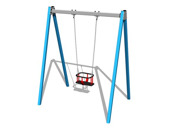 Reťazová hojdačka RH6112KB - modrá (v.p. 1,5 m)