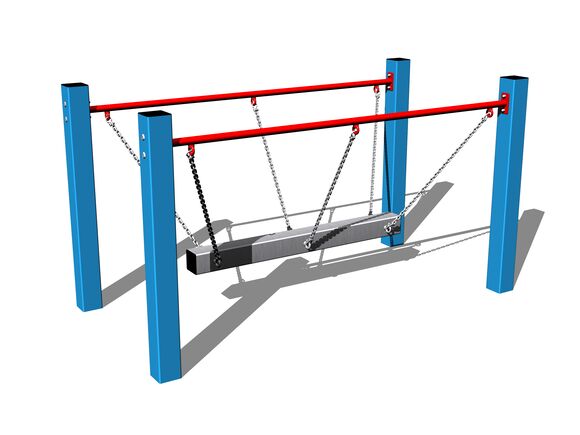 Reťazová lávka RL101KB - modrá (v.p. 1 m)