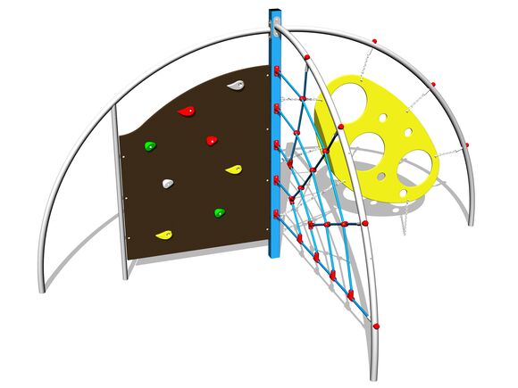 Šplhacia zostava SS8309KB - modrá