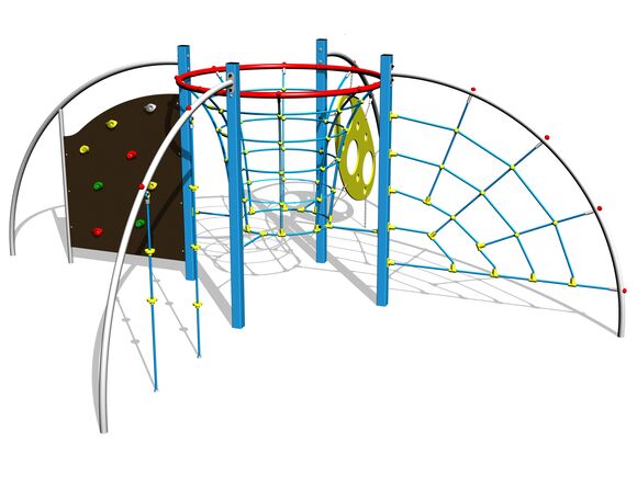 Šplhacia zostava SS8502KB - modrá