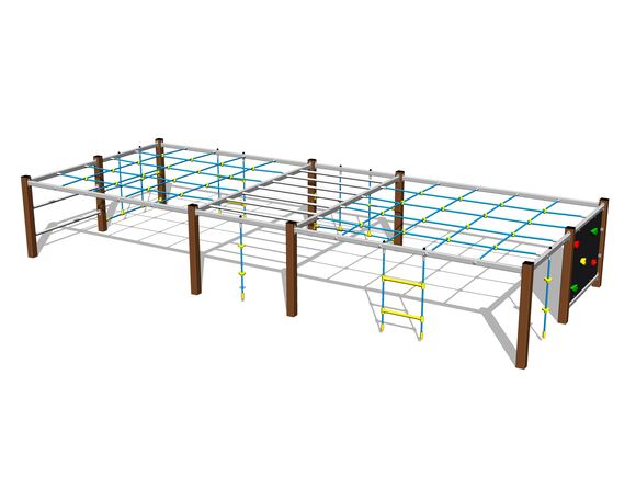 Šplhacia zostava - hnedá