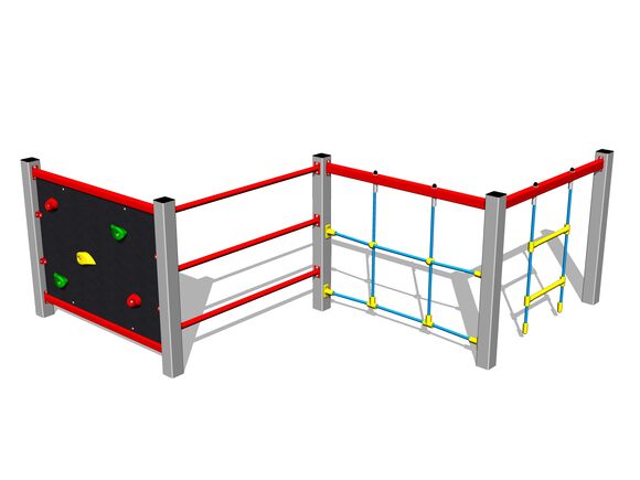 Šplhacia zostava - strieborná