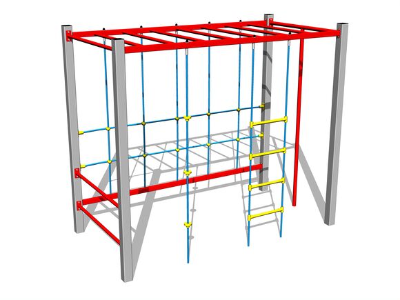 Šplhacia zostava - strieborná