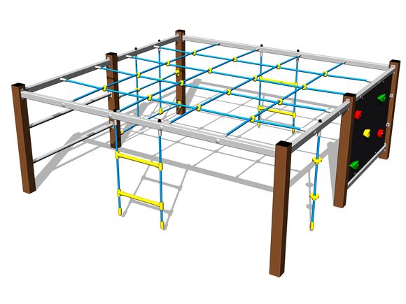 Šplhacia zostava - hnedá