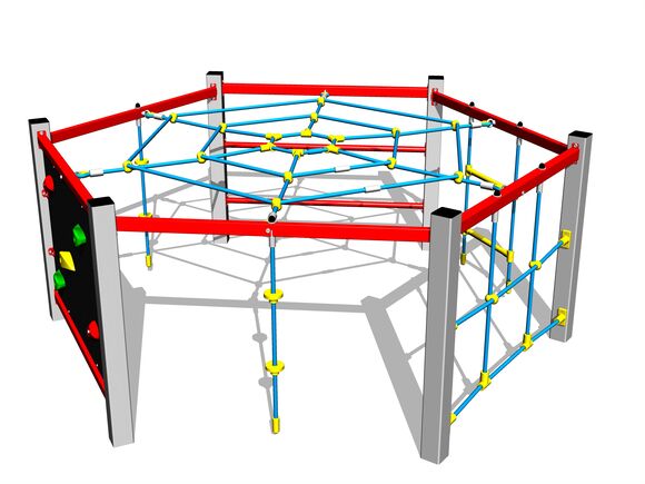 Šplhacia zostava - strieborná