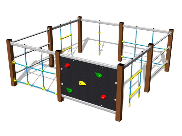 Šplhacia zostava - hnedá