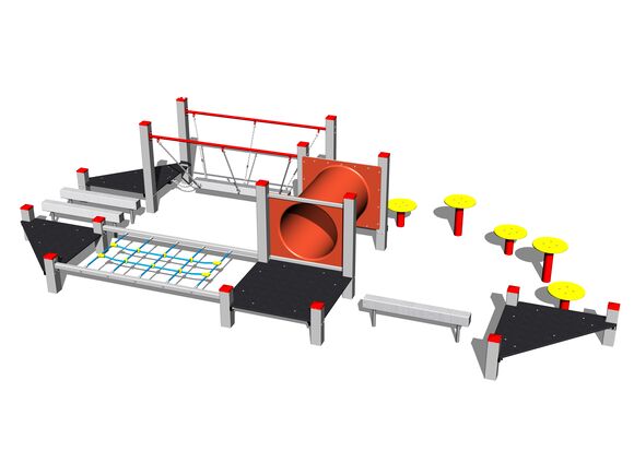 Chodník zručnosti SD101KS - strieborná