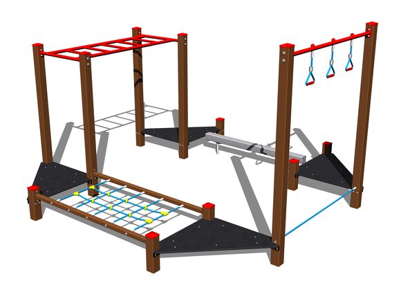 Chodník zručnosti SD104KW - hnedá