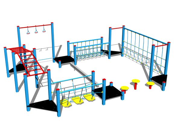 Chodník zručnosti SD108KB - modrá