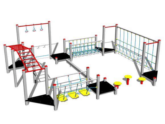 Chodník zručnosti SD108KS - strieborná