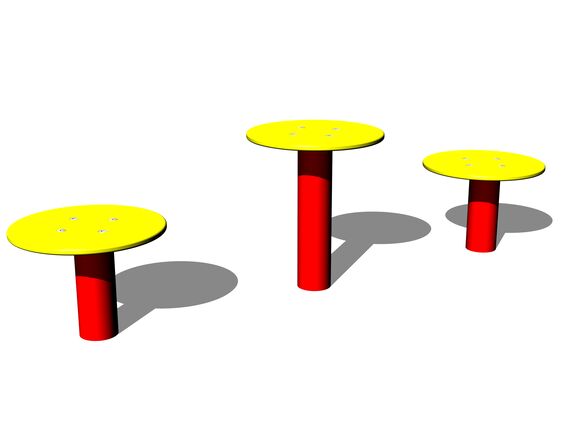 Chodník zručnosti SD111KR - červena