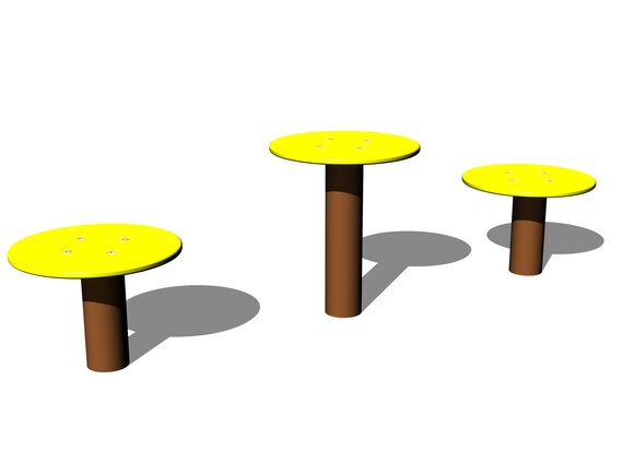 Chodník zručnosti SD111KW - hnedá