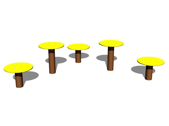 Chodník zručnosti SD112KW - hneda