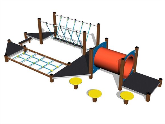 Chodník zručnosti - hnedá