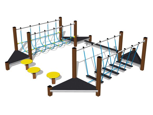 Chodník zručnosti - hnedá