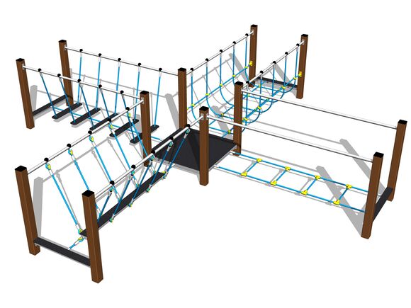 Chodník zručnosti - hnedá