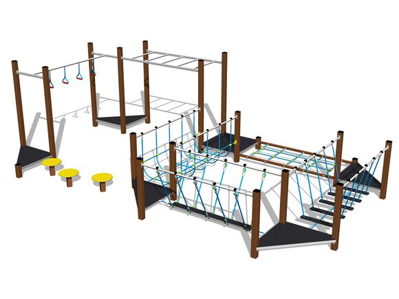 Chodník zručnosti - hnedá