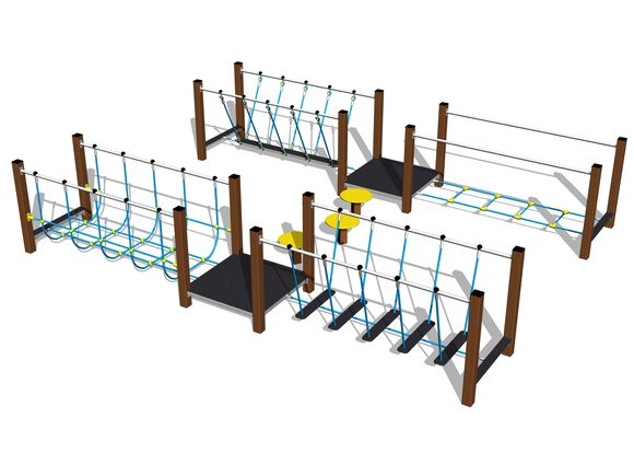 Chodník zručnosti - hnedá