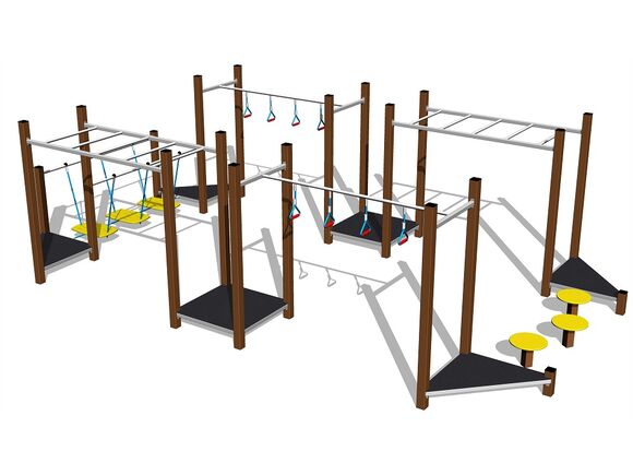 Chodník zručnosti - hnedá