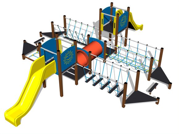 Chodník zručnosti - hnedá