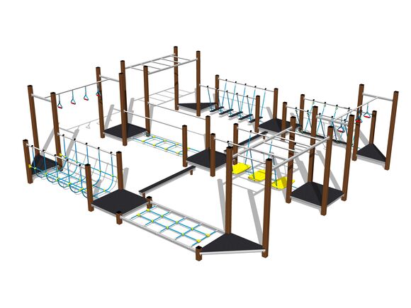 Chodník zručnosti - hnedá