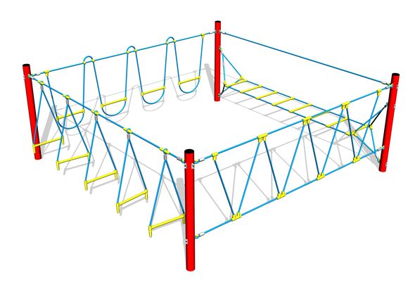 Chodník odvahy LP402KR - červená (v.p. 1 m)