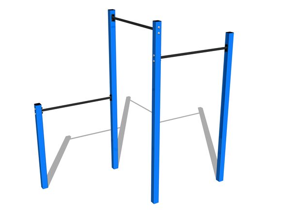 Street workoutová zostava WS8003BD - modrá