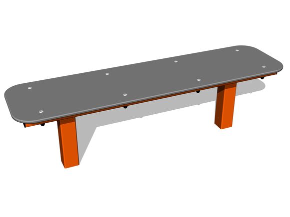 Street workoutový prvok wp8004OD - oranžová