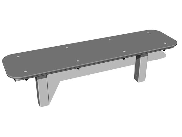 Street workoutový prvok wp8004SD - strieborná