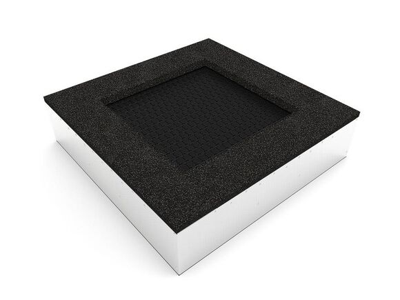 Trampolína do zeme TR-C160-DZ - čierna