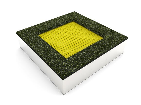 Trampolína do zeme TR-C160-YZ - žltá